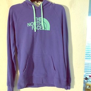 North face hooded sweatshirt